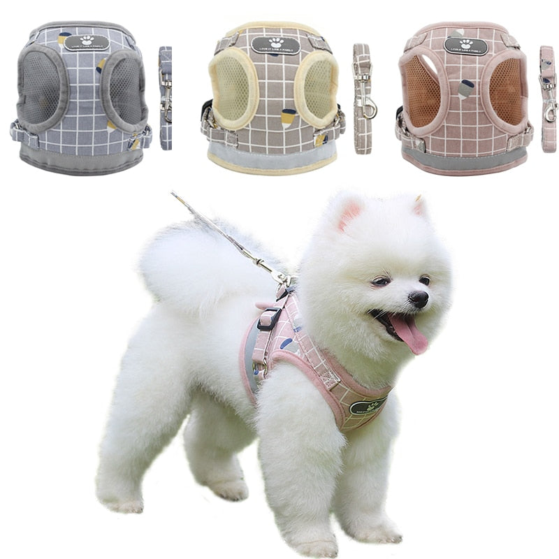 Dog Harness Breathable Mesh Vest