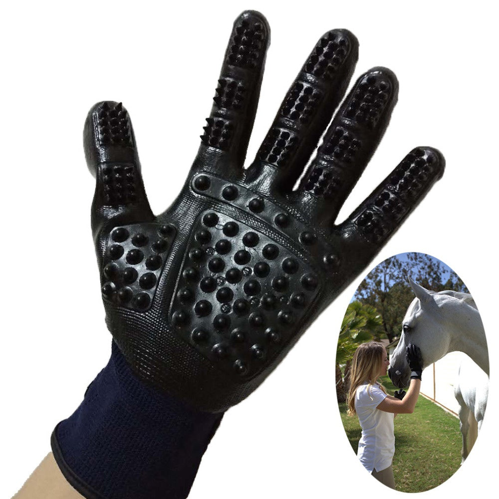 Horse Grooming Rubber Glove