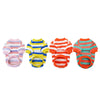 Cute Striped Printed Warm Fleece Pet Clothes