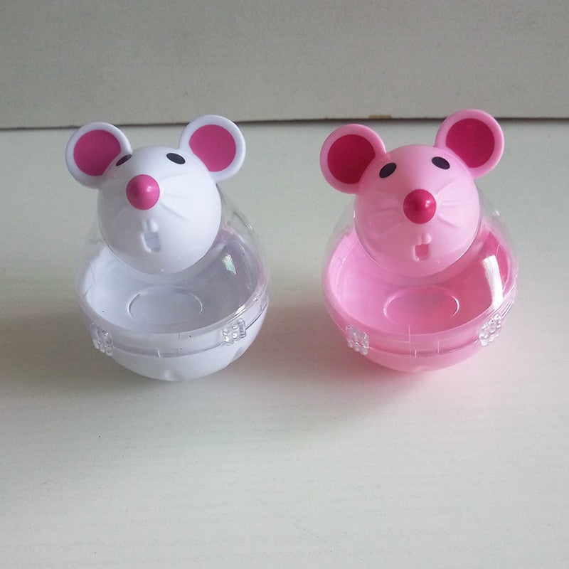 Mouse Shaped Pet Feeder Toy