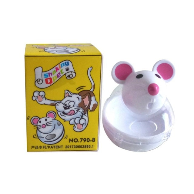 Mouse Shaped Pet Feeder Toy