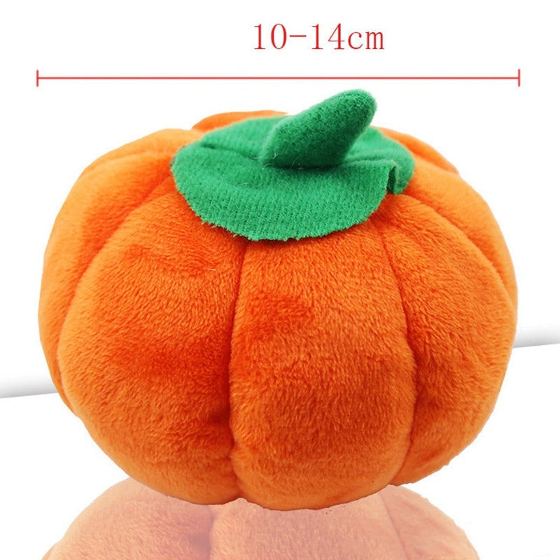 Plush Fruit Squeaky Bite-Resistant Dog Chew Toy