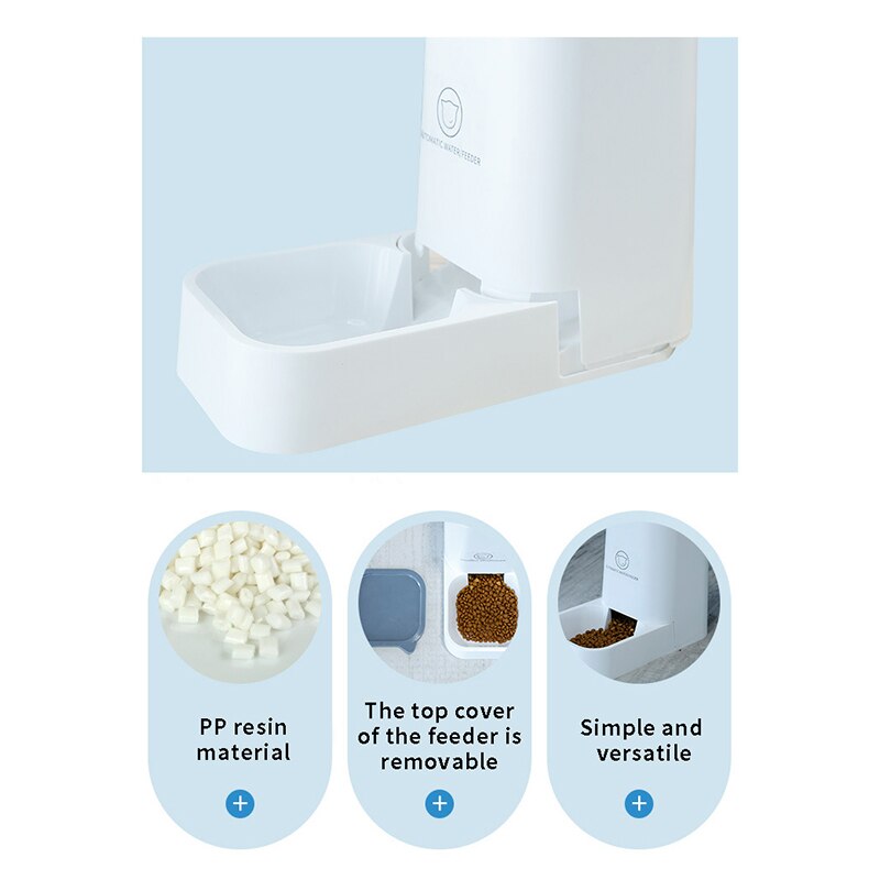 Automatic Feeding Bowls for Pets and Water Dispenser