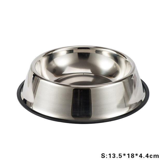 Non-Skid Stainless Steel Bowl