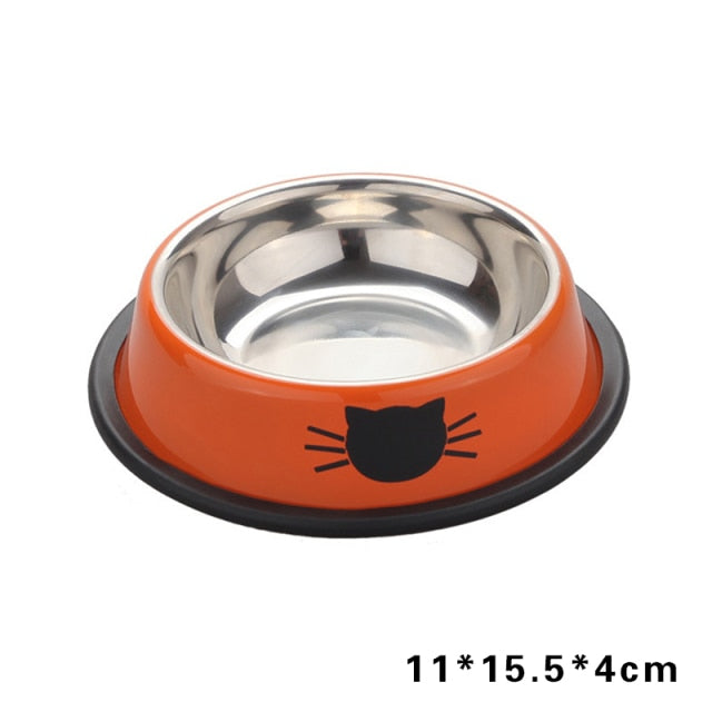 Non-Skid Stainless Steel Bowl