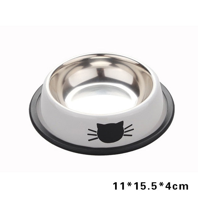 Non-Skid Stainless Steel Bowl