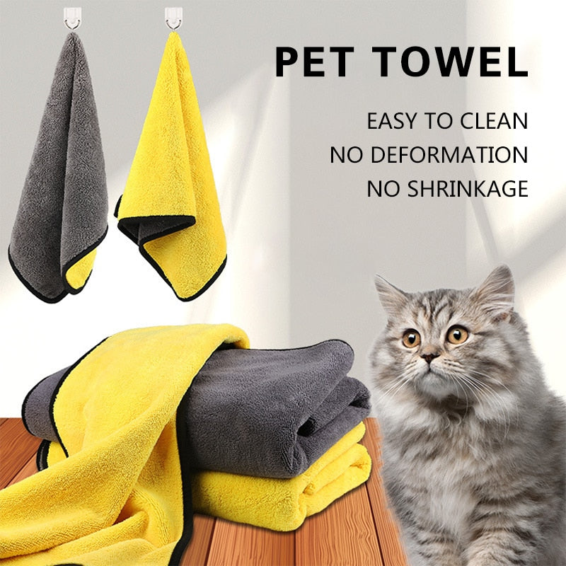 Soft Pet Bath Towel