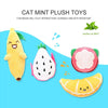 Fruit Shaped Plush Toy for Pets