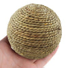 6cm Tooth Cleaning Natural Grass Ball For Small Pets