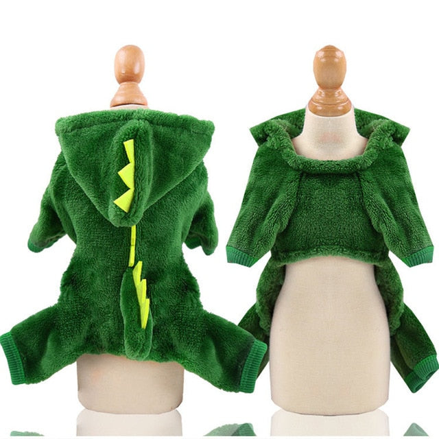 Soft Warm Pet Dog Jumpsuits Clothing