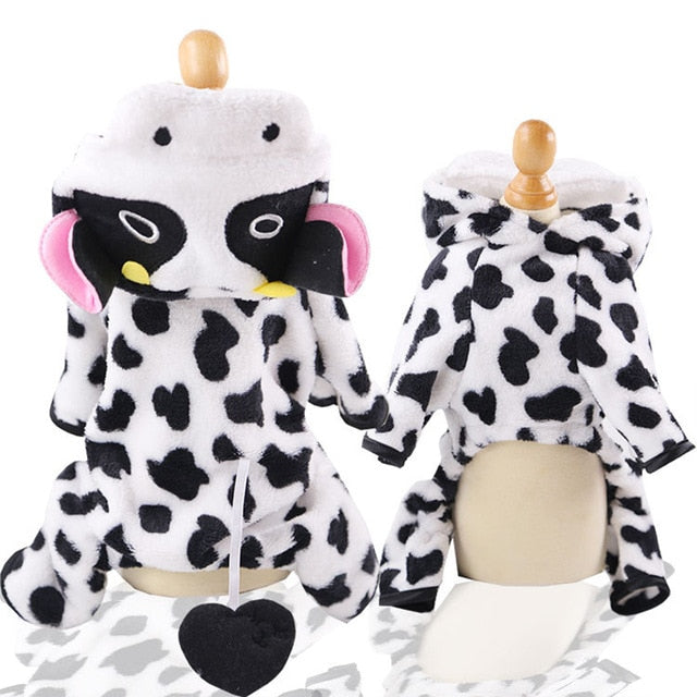 Soft Warm Pet Dog Jumpsuits Clothing