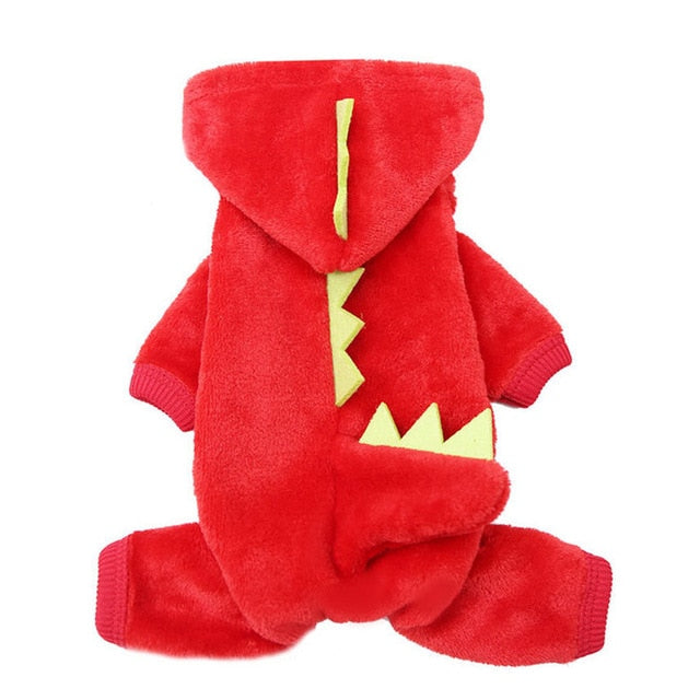 Soft Warm Pet Dog Jumpsuits Clothing