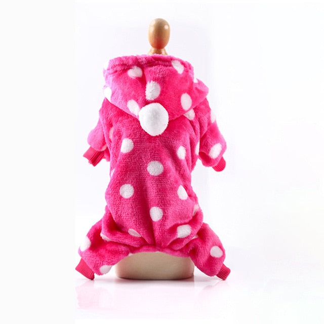 Soft Warm Pet Dog Jumpsuits Clothing