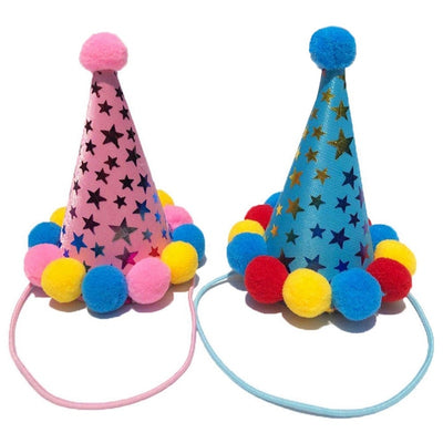 Cute Pet Cap and Bandana for Birthday Party Costume