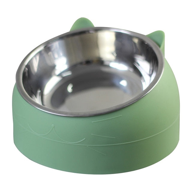 Non-Slip 15 Degrees Tilted Cat Bowl