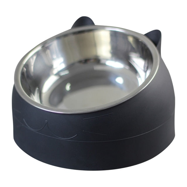 Non-Slip 15 Degrees Tilted Cat Bowl