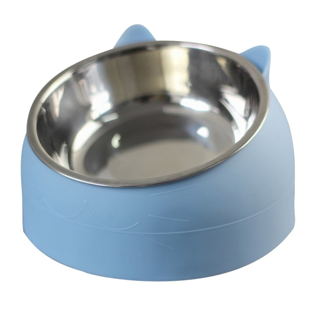 Non-Slip 15 Degrees Tilted Cat Bowl
