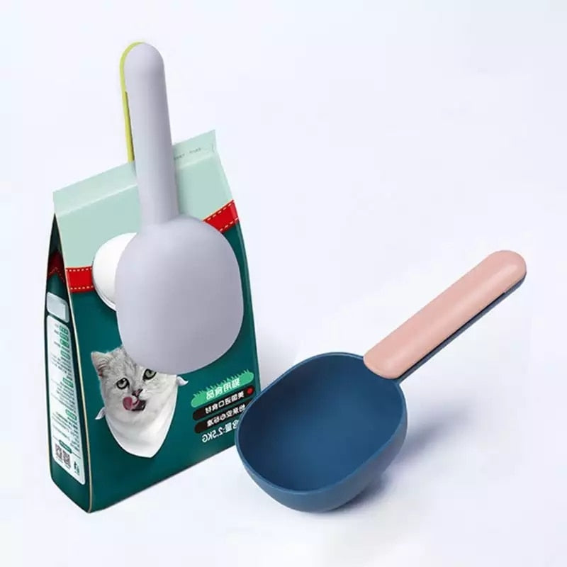 Pet Food Scooper with Clip
