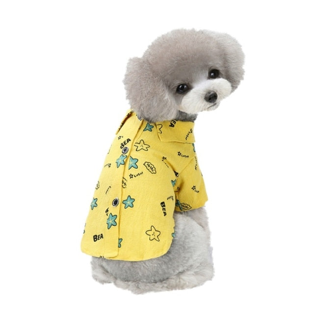Summer Pet Polo Shirt