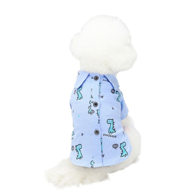 Summer Pet Polo Shirt