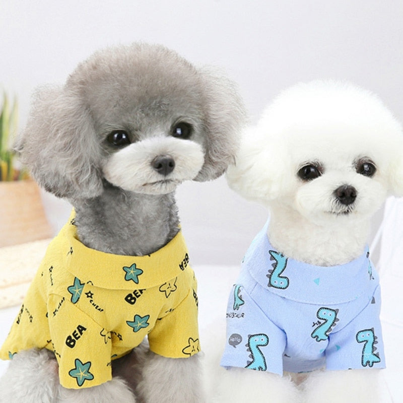 Summer Pet Polo Shirt