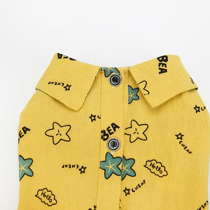 Summer Pet Polo Shirt