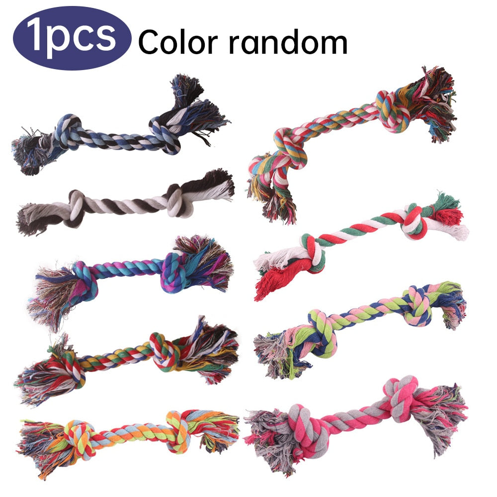 Random Color Double Knot Rope Toy