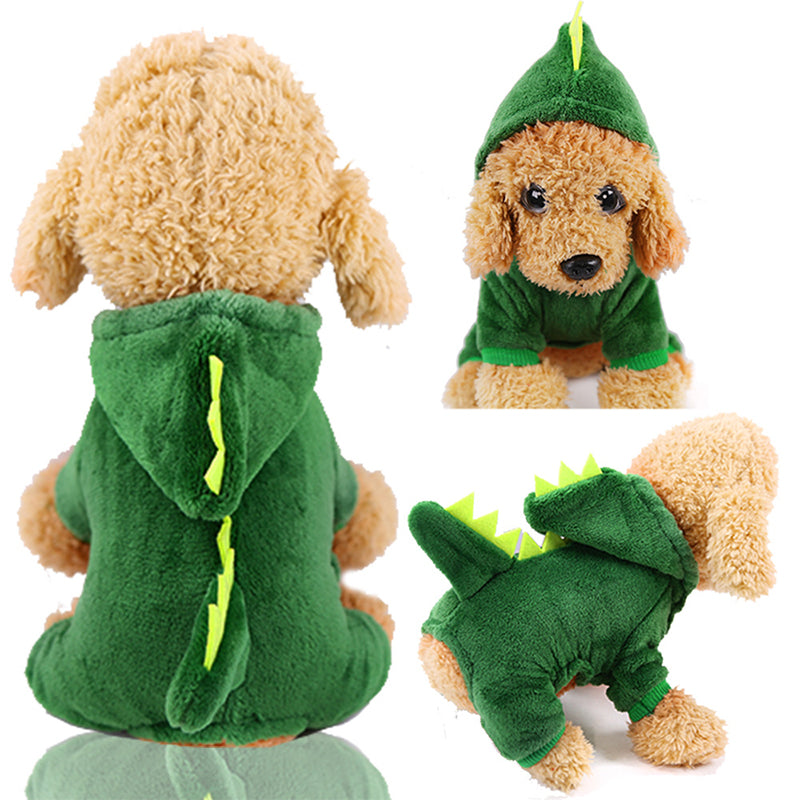 Soft Warm Pet Dog Jumpsuits Clothing