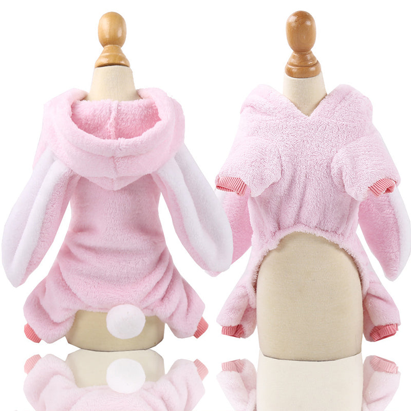 Soft Warm Pet Dog Jumpsuits Clothing