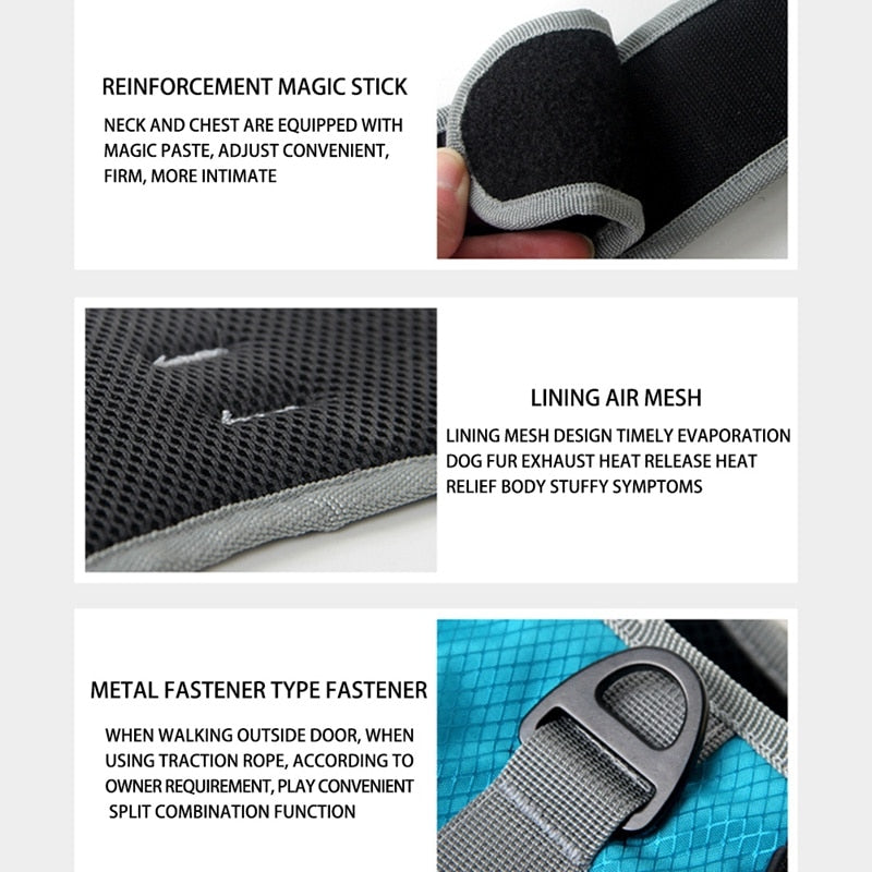 Dog and Cat LED Vest Collar