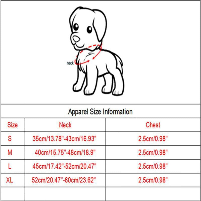 Dog and Cat LED Vest Collar