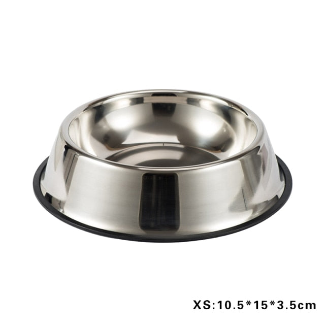 Non-Skid Stainless Steel Bowl