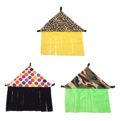 Tassel Strip Pet Tent Hiding Shelter for Guinea Pigs