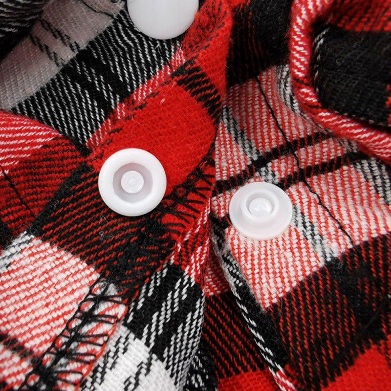 All Season Plaid Pet Shirt