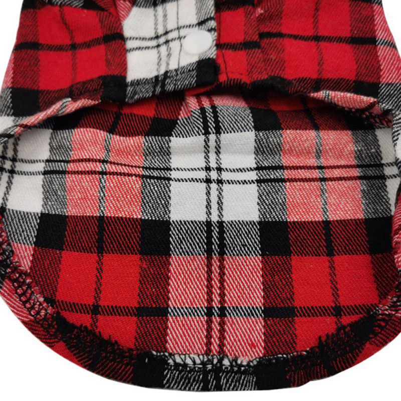 All Season Plaid Pet Shirt