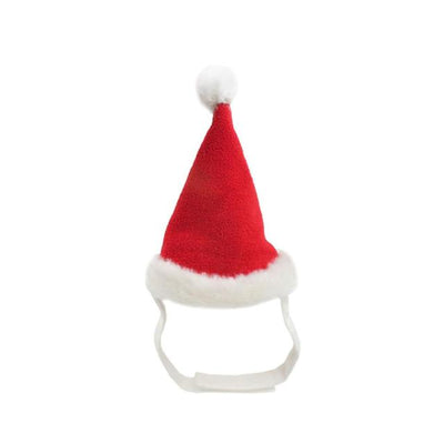 Christmas Small Plush Santa Hat & Scarf