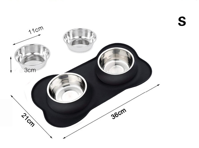 Anti-slip Stainless Feeding Bowl