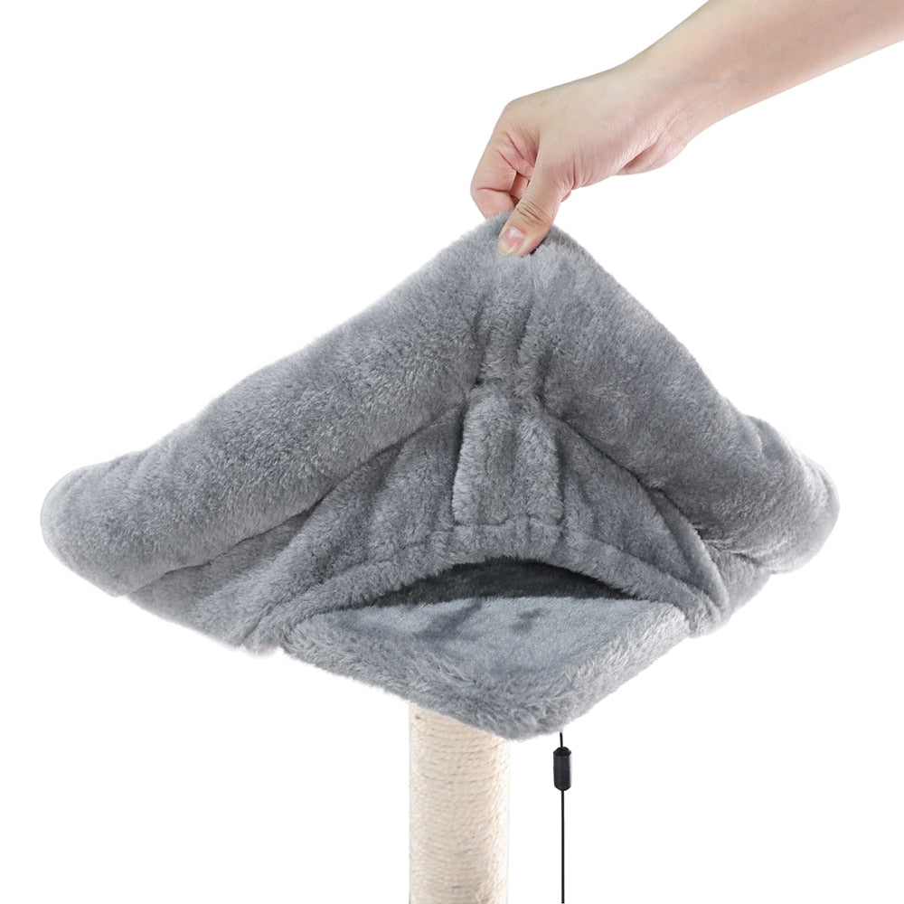 Cat Jumping Toy with Ladder Scratching Post