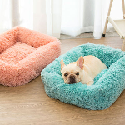 Square Comfy Calming Pet Bed