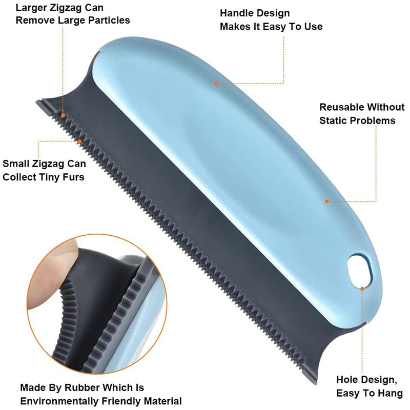 Portable Pet Hair Remover Comb