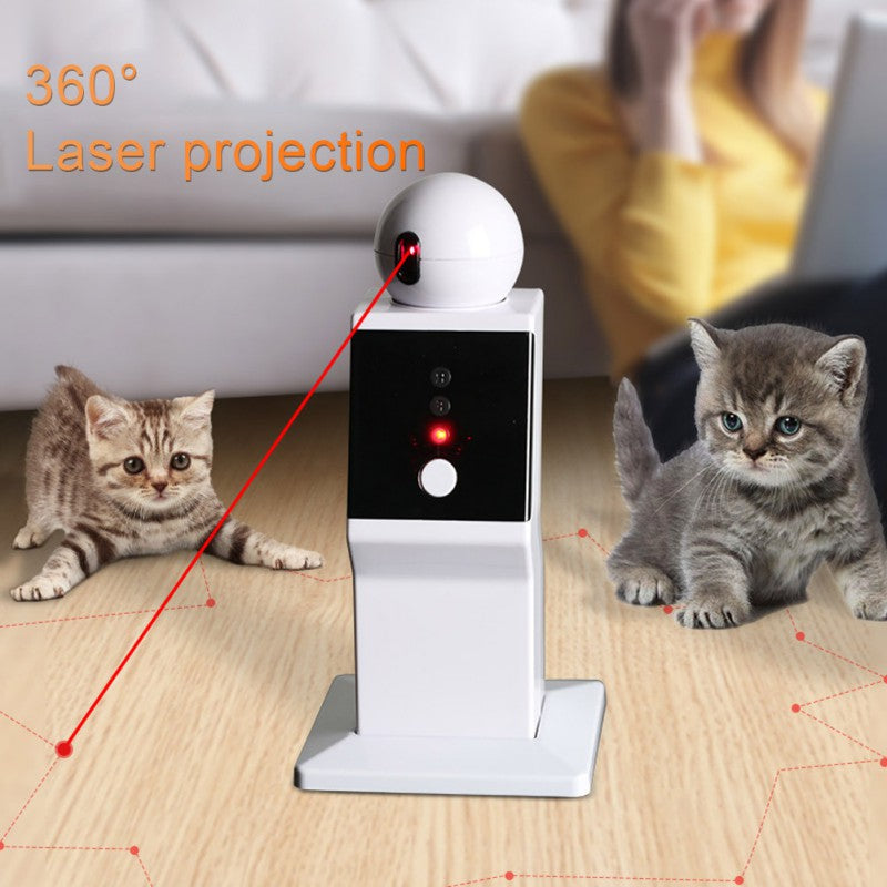 Pet Cat Laser Robot Toy Smart Cats