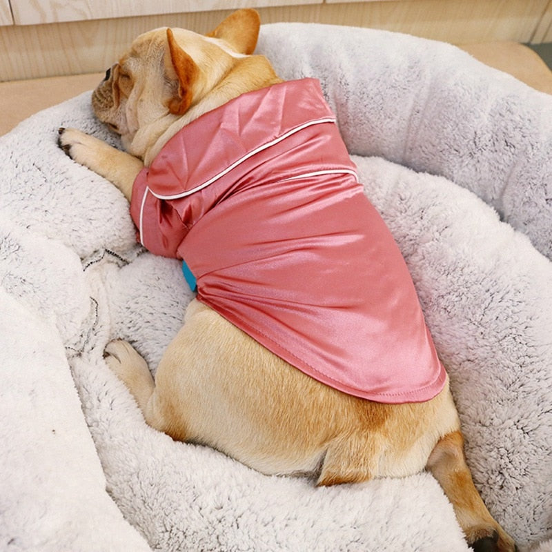 Dog Silk Sleepwear