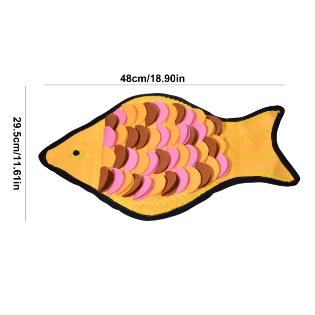 Circular Dogs Snuffle Mat