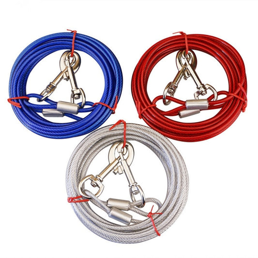 Wire Pet Double Leash