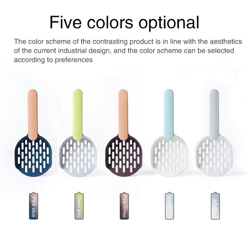 Poop Scooper with Long Handle Shovel Design