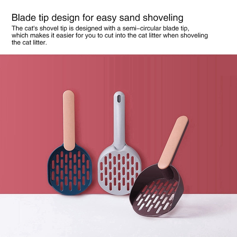 Poop Scooper with Long Handle Shovel Design