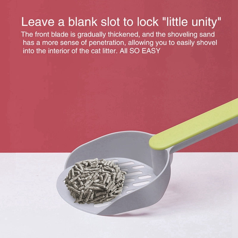 Poop Scooper with Long Handle Shovel Design