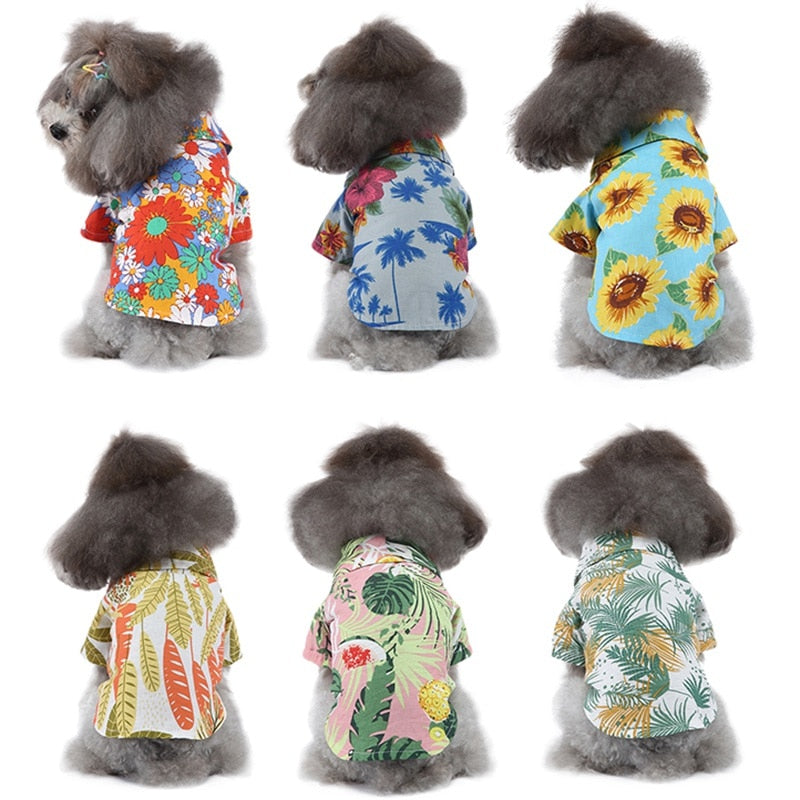 Hawaiian Dog Shirt