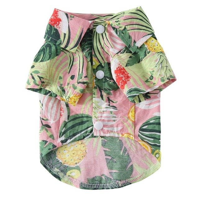 Hawaiian Dog Shirt