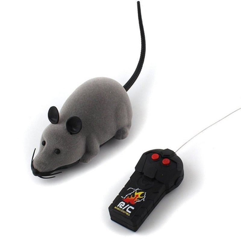 Electronic Remote Control Mouse Interactive Toy for Cats